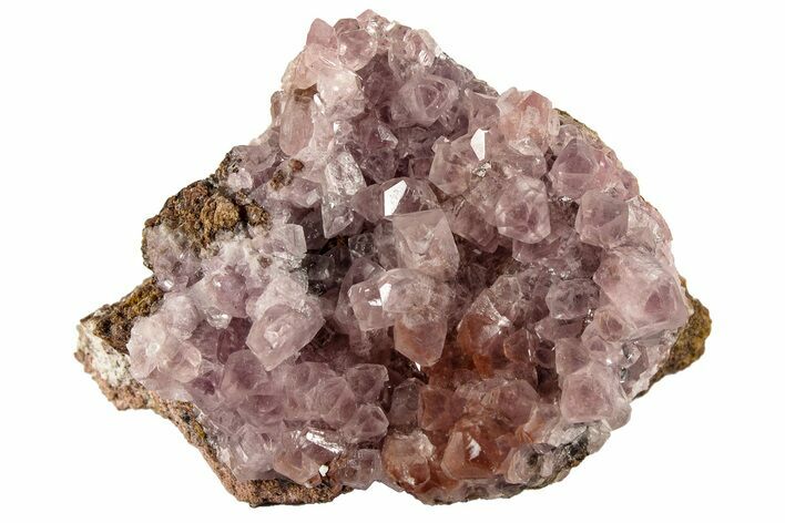 Cobaltoan Calcite Crystal Cluster - Bou Azzer, Morocco #185533